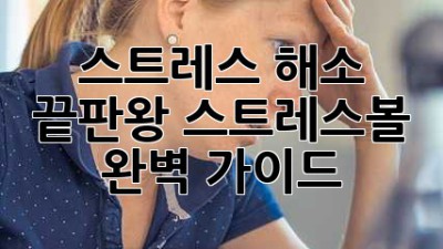 스트레스 해소 끝판왕! 스트레스볼 완벽 가이드 💖